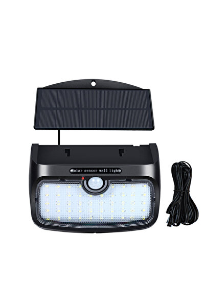 teknom 48 ledli solar aydınlatma bahçe aydınlatması yazlık aydınlatması güneş...