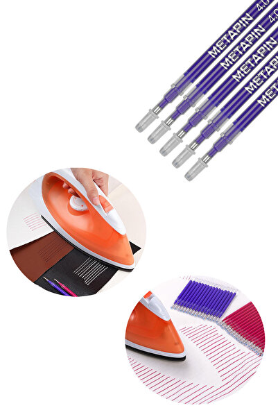 hodbehod Metapin Heat Erasable Flying Refill Pen Inside Blue (0.7 mm) - 50 Pieces