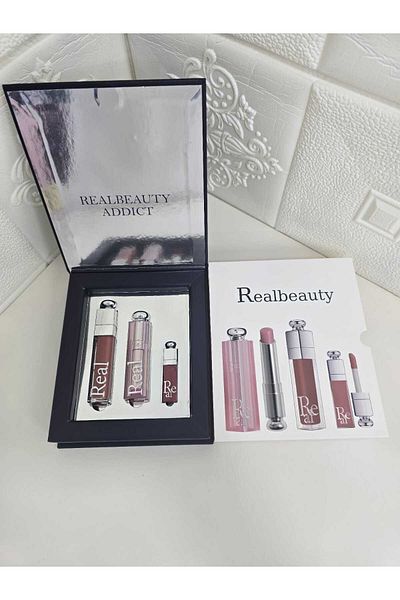real beauty 3-Piece Lip Set