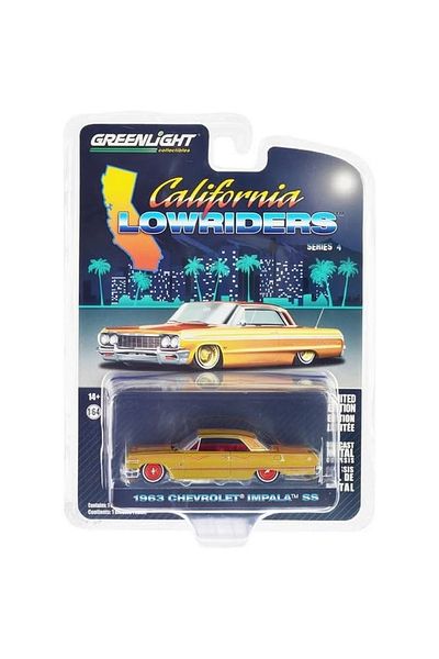 TOYFEST Greenlight 1/64 1963 Chevrolet Impala Ss.