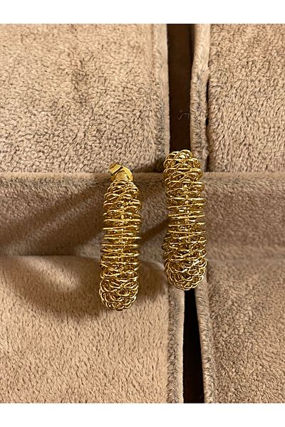 Rupen Kraft 316 l surgical steel design ring steel earrings stainless tarnish free