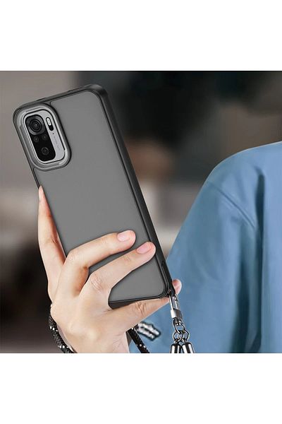 CepteToptan حافظة هاتف Xiaomi Redmi Note 10 Pro غطاء أنيق - أزرق داكن - MKİ8719-4290