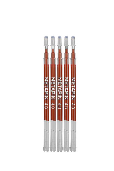hodbehod Metapin Heat Erasable Flying Refill Pen Inside Red (0.7 mm) - 50 Pieces