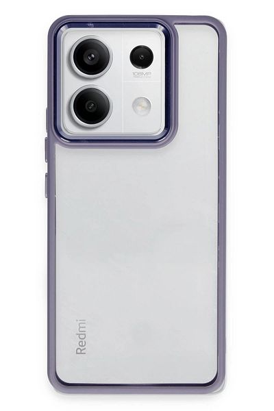 CepteToptan حافظة هاتف Xiaomi Redmi Note 13 Pro 4G من السيليكون - أرجواني - MKİ6103-1821