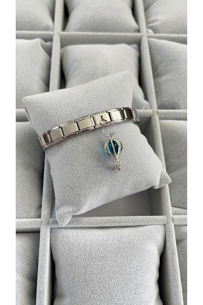 Sepetten Eve Italian Charm Steel Bracelet Special Series Dangle Model February 14 Valentine's Day Gift