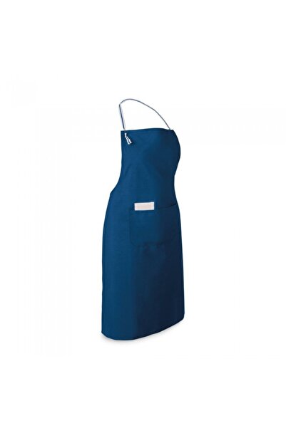 dalimag Cotton and polyester apron with drawstring and 2 front pockets, blue