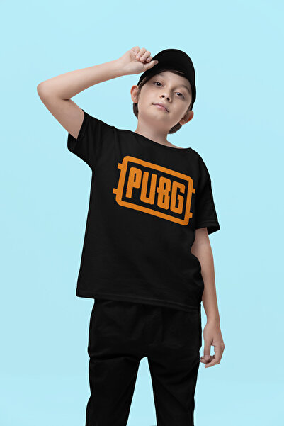 SEVBANO تي شيرت Pubg Written للجنسين لألعاب القتال للأطفال (1-12 سنة)