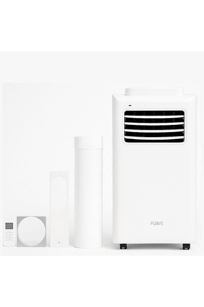fuave Aer conditionat portabil, FUAVE ACB09W24A , 9000 BTU, Clasa A, Racire cu freon, Telecomanda