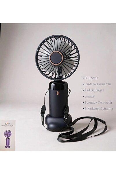 Brokoli Home USB Şarjlı El Fanı I Mini Taşınabilir Fan I Yaz Serinleticisi I ...