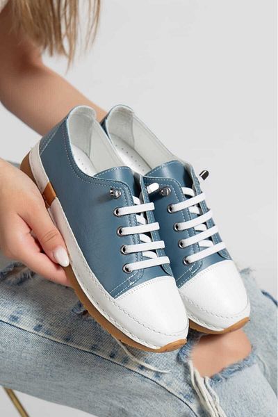 AYAKKABİSEPETİ PANTOFI SPORT DE DAMA PIELE VERITABILĂ