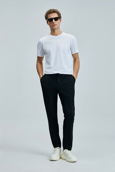 Lufian 111020265 Tricou Pablo Modern Graphic Tricou bărbați Alb