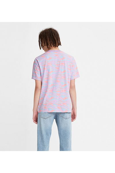 Levi's BLUE Relaxed Fit Ss Logo Tee for Men