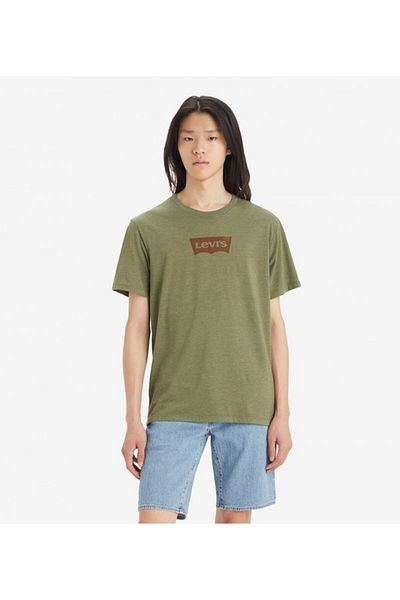 Levi's BROWN GRAPHIC CREWNECK TEE for Men