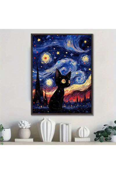 rasdesing 5d Sayılarla Elmas Boyama 40x30cm- Sanatsal Tablo Mozaik Tabl Puzzle Hobi Seti