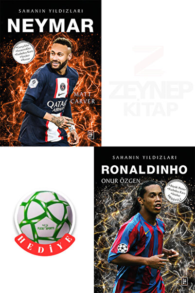 Parodi Yayınları Neymar ve Ronaldinho Sahanın Yıldızları 2 Kitap Set (Futbol ...