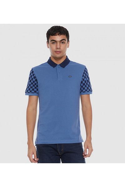 Levi's BLUE Levi's® Checkboard Polo T-shirt for Men