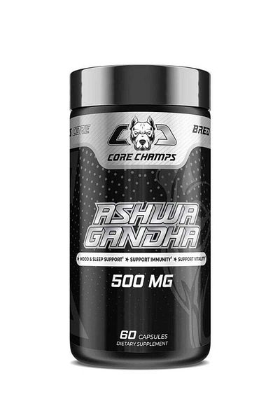 Core Champs Ashwagandha 500MG 60 Capsules
