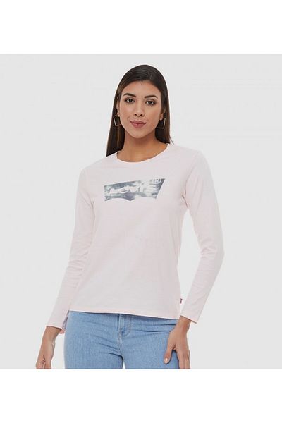 Levi's RED LS SPACE DYE FILL DUTCH PINK for Women