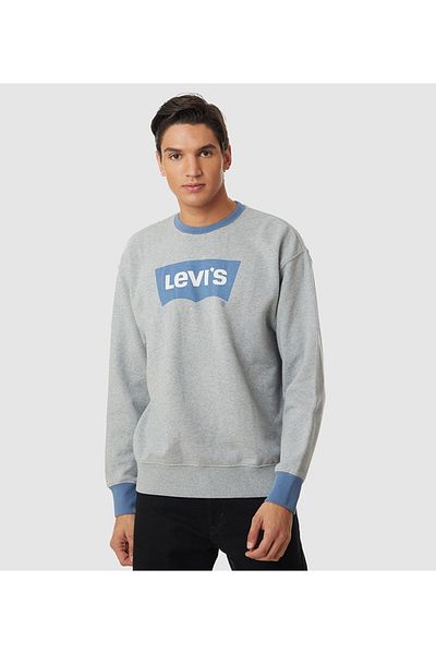 Levi's GREY Levi's® Relaxed Graphic Crewneck Sweatshirt for Men