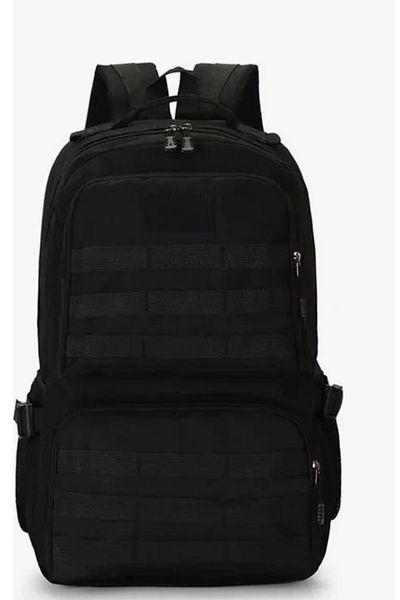 Obay Black 36L 36-55Lmilitary Tactical Backpack Men Camping Hiking Backpack Reflective Outdoor Travel