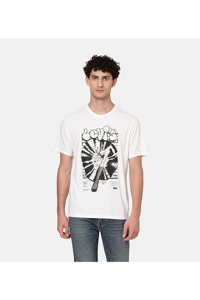 Levi's WHITE SS RELAXED FIT TEE for Men