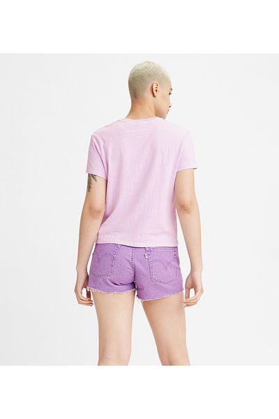 Levi's تي شيرت كلاسيكي أزرق للنساء