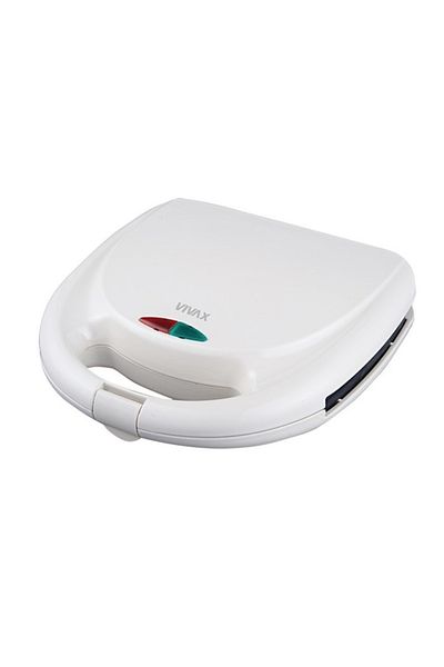 Vivax Oliva Aparat de gătit sandwich-uri Vivax TS-7503WH, 750 W, plăci antiaderente, termostat, alb