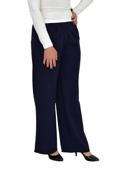 BAGLAN Women's Pleated Loose Trousers Bgl-St04352