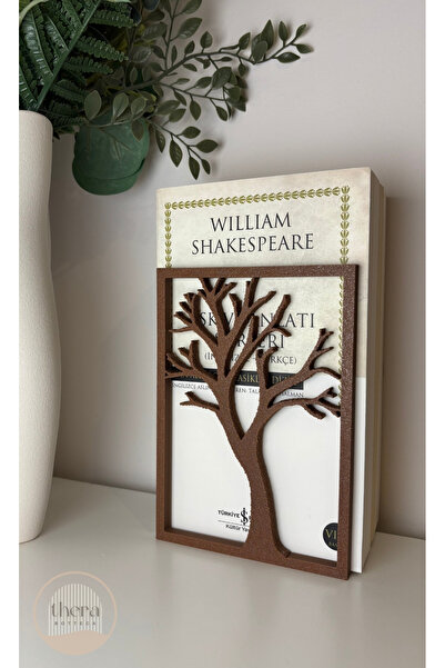 Thera Bottega TREE Ağaç Motifli Plastik Raf / Kitap Dekoru, Kitap Tutucu / 1 ...