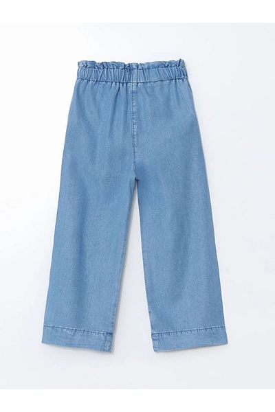 LC Waikiki Pantaloni de jeans confortabili pentru fete cu talie elastică