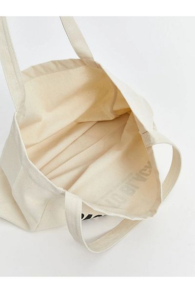 LC Waikiki Printed Canvas Handbag
