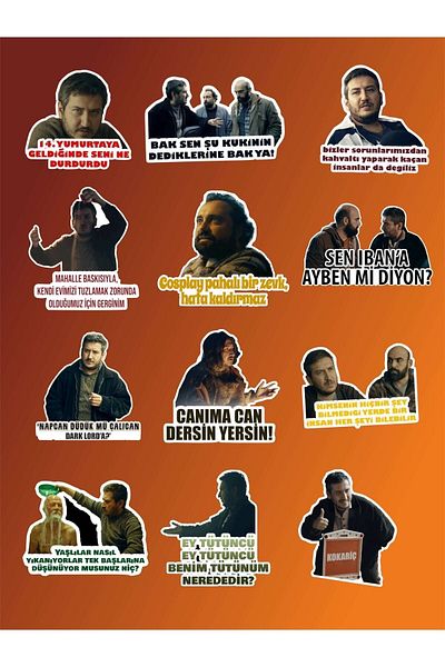 MS Major Selection Like Series 2nd Series 24 Laptop Notebook Tablet Sticker Set