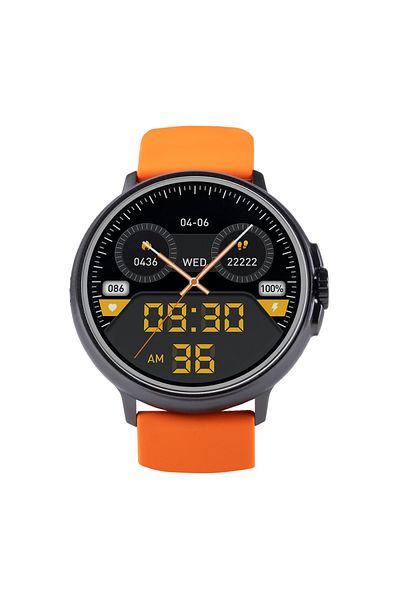 Vivax Oliva SmartWatch Vivax Life PRO2, Bluetooth 5.2, IP68 water resistance, Realtek RTL8763EW, 128 GB, Orange