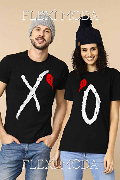 YRN COLLECTION Tricou oversize din 2 piese pentru cuplu de îndrăgostiți temat...