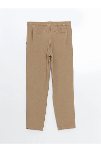 LC Waikiki Standard Pattern Linen Blended Men's Trousers