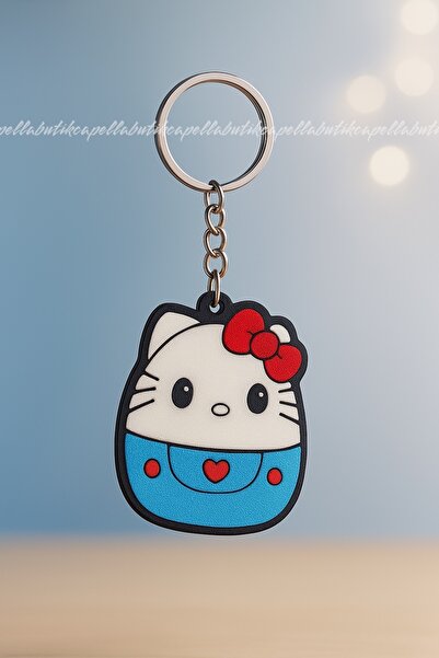 Capella Squishmallow Hello Kitty Keychain