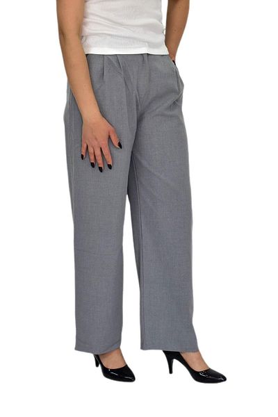 BAGLAN Women's Pleated Loose Trousers Bgl-St04352