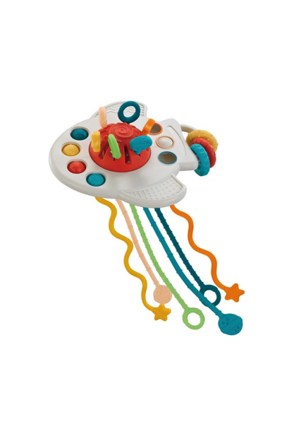 Picodino Jucarie Multifunctionala din Silicon cu Snururi de Tras si Bule Pop ...