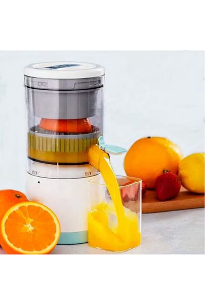 Razo Razo JuicePro Go Portable Electric Juicer for fruits, vegetables, USB, Compact, White-Turquoise, 45W,
