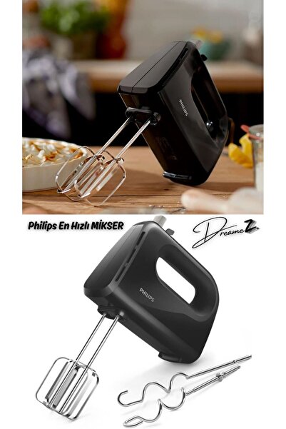 Philips En Güçlü Drmz Daily Collection Mikser,300W,5 Hız Ayarı ve Turbo,Şerit...