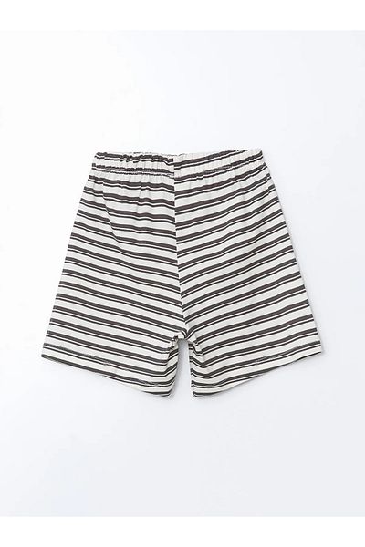 LC Waikiki Striped Baby Boy Shorts Pajama Set