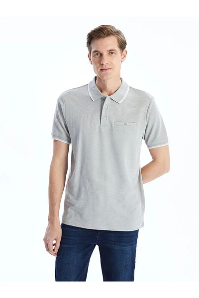 LC Waikiki Ανδρικό μπλουζάκι με κοντό μανίκι Polo λαιμόκοψη
