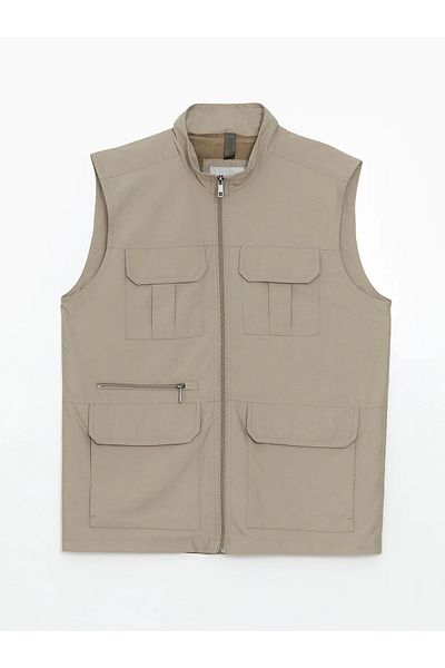 LC Waikiki Standard Fit Stand Collar Men's Hunting Vest
