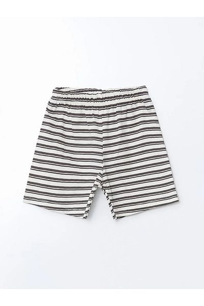 LC Waikiki Striped Baby Boy Shorts Pajama Set