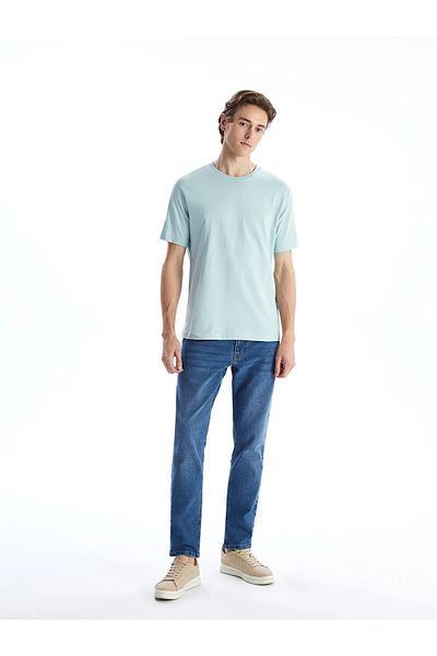 LC Waikiki Crew Neck Combed Cotton Men's T-Shirt