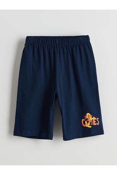 LC Waikiki Crew Neck Men's Shorts Pajama Set