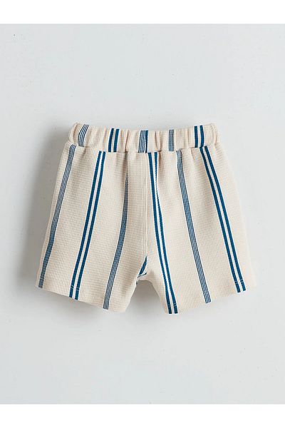 LC Waikiki Printed Baby Boy T-Shirt and Shorts 2-Pack