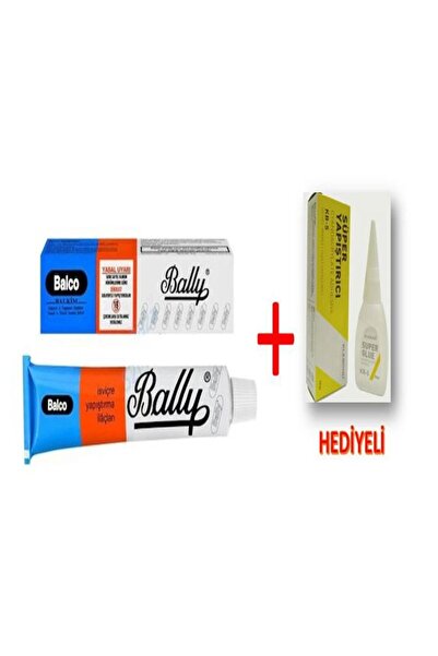 Bally BALCO SÜPER K.TÜP 50 GR. 4 ADET + YAPIŞTIRICI HEDİYELİ Hızlı Yapıştırıc...
