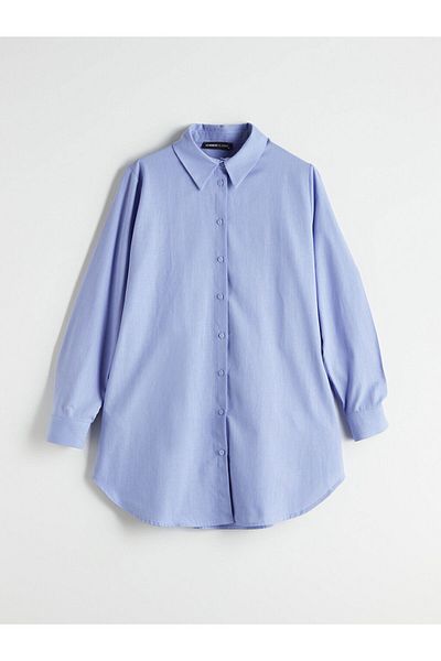LC Waikiki Pink Regular Fit Women's Shirt Tunic