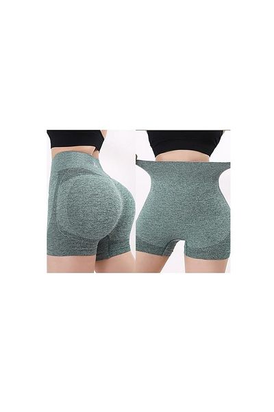 OEM Yoga Shorts, High Waist, Elastic, For Fitness, Running, One Size